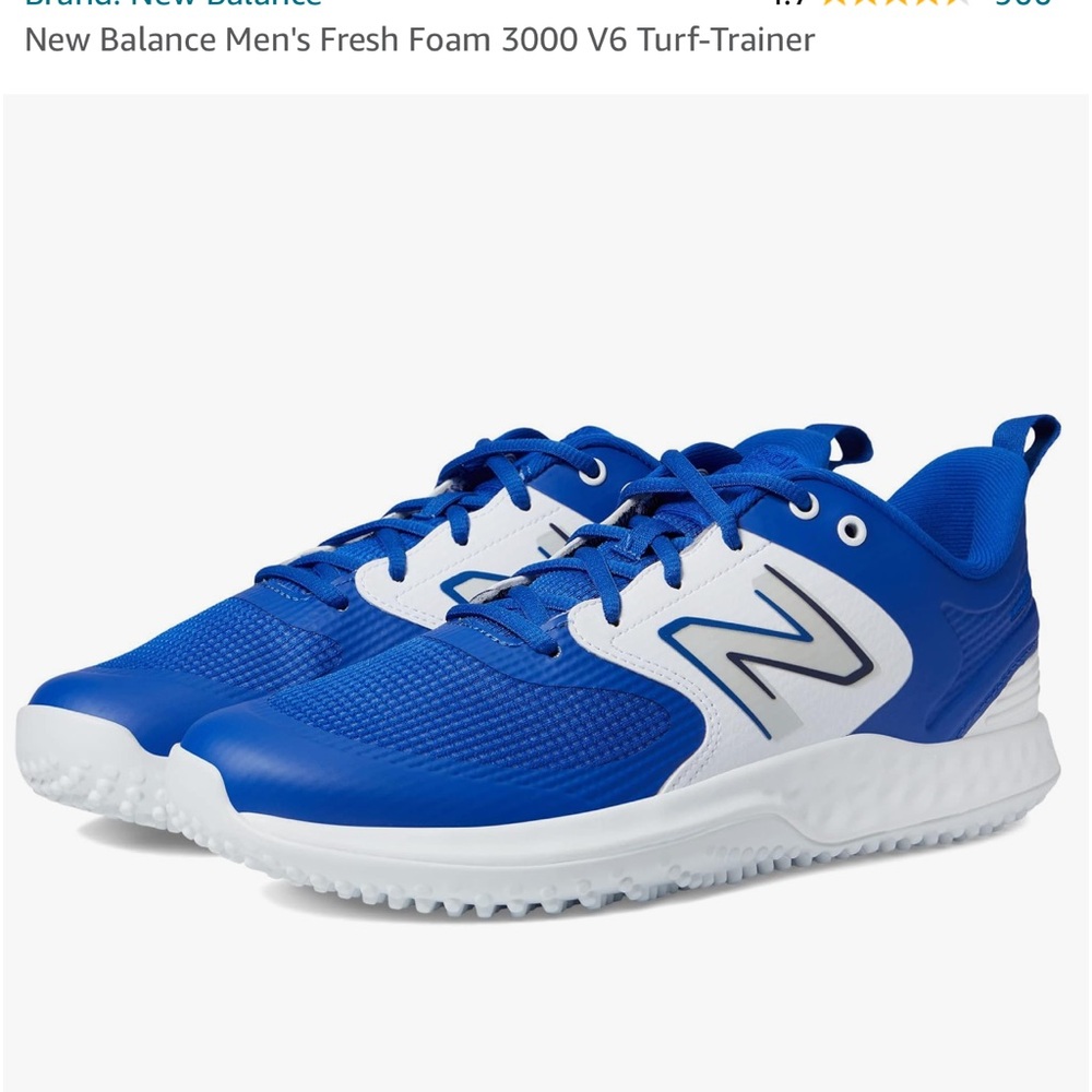 New Balance Men's Fresh Foam 3000 V6 Turf-Trainer-